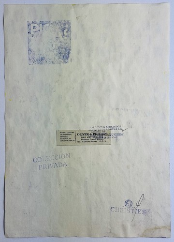 Pablo Picasso (Handmade) Drawing On old Paper Signed & Stamped Mixed Media - Picture 4 of 4
