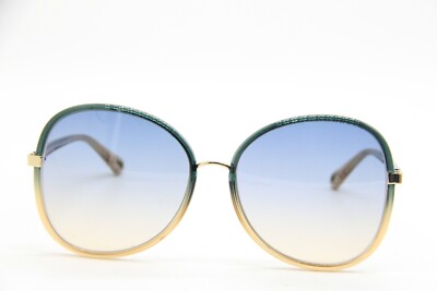 NEW CHLOE CH 0030S 006 GREEN BROWN GRADIENT AUTHENTIC FRAMES  display picture 1