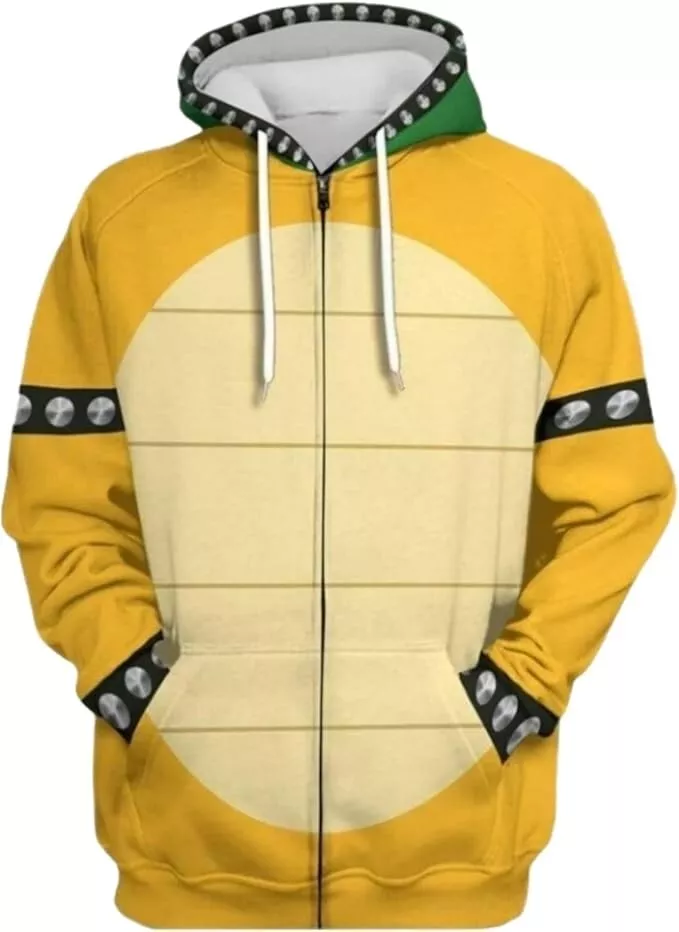 Bowser cosplay costume hoodie