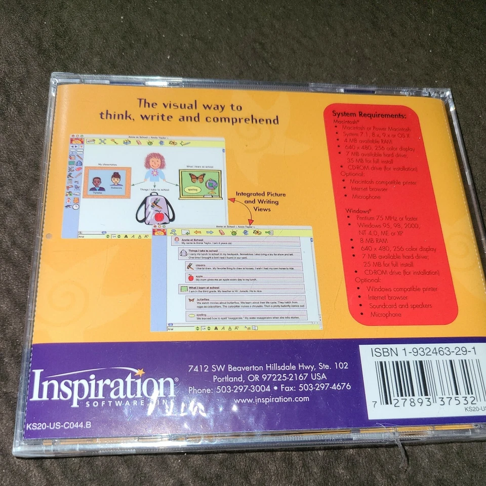 Kidspiration Software Version 2 Visual Way To Think, Write and Comprehend - Image 3 of 3