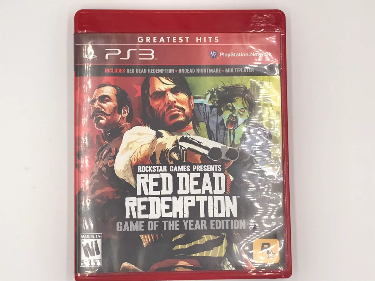 Red Dead Redemption Game of the Year Edition - PlayStation 3, PlayStation  3