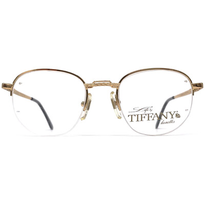 NOS vintage TIFFANY TJ15 frames - Italy 80's - Large - ORIGINAL 23K Gold Plated