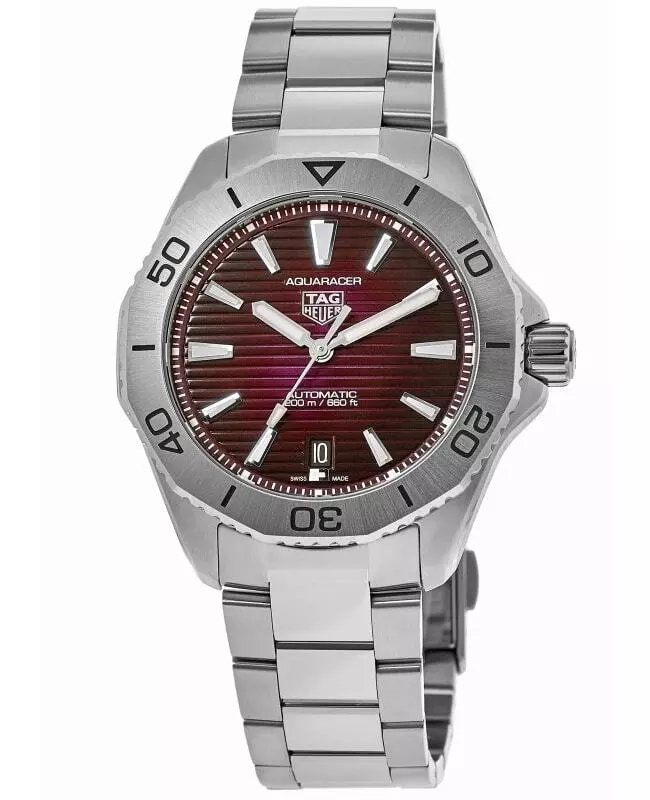 New Tag Heuer Aquaracer Professional 200 Ruby Red Men s Watch WBP2114.BA0627