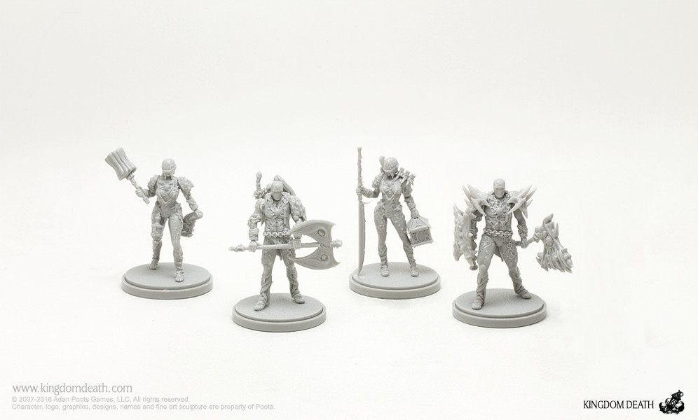 Figurines Gorm Armor KDM en résine haute définition pour optimiser vos équipements JDR