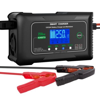 Batterie Ladegerät 12/24/48V Lithium LiFePO4 AGM GEL SLA EFB Reparatur Auto Boot