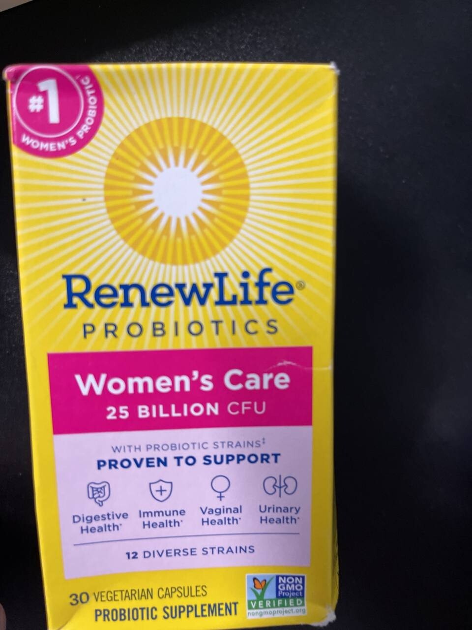 Renewlife Probiotics Women's Care 25 Billion CFU 30 Vegetarian Capsules Ex 11/23 631257158635 eBay