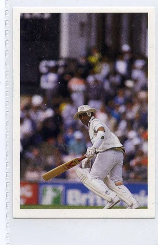 (Jh363-100) RARE,Trade Card Booster of Sunil Gavaskar,Cricketer  1986 MINT