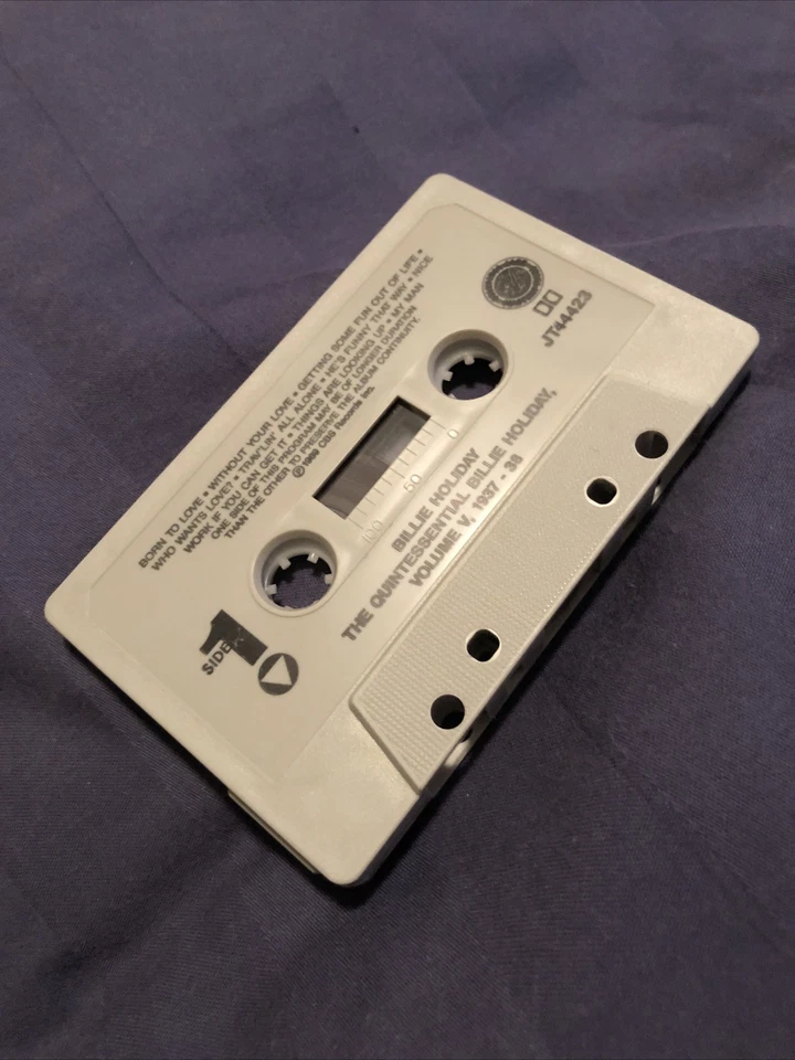 Vintage The Quintessential Billie Holiday Volume V 1937-1938 (Cassette) - Image 3 of 4