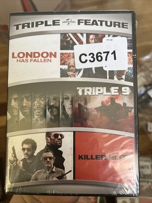 London Has Fallen/Triple 9/Killer Elite Triple Feature (DVD) Gerard Butler