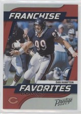 2024 Prestige Franchise Favorites Xtra Points Red /399 Dan Hampton #11 HOF bn5