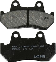 "BremsbeläGe \"Fa\" Auf Organischer Basis EBC Honda Cb/Cbx/Vf/Xlv/Gl/Cmx/Ns/Cx/F..."