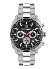 Plein Sport Mens  Stainless Steel 40mm Bracelet Fashion Watch