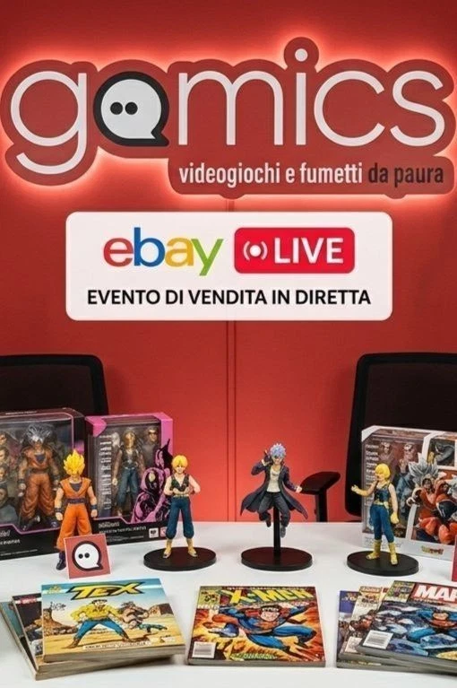 GAMICS in LIVE! Tra Fumetti, Variant, Figures & Videogames