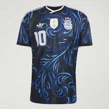 Adidas Argentina 2026 Away Messi Authentic Jersey Black KH3935 Size L New