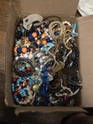 20.4 lbs Jewelry Junk Box Lot Mixed Vintage To Modern Costume Craft Wearable