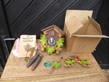 Vintage Black Forest Hubert Herr Triberg Cuckoo Clock - boxed with papers - 1997