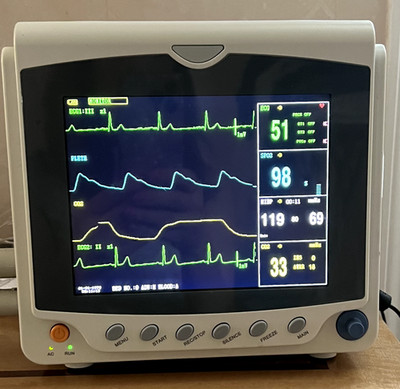 Patient Multiparameter Vital Signs Monitor  with ETCO2