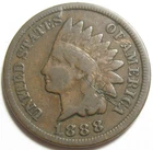 1888 Indian Head Cent - #11444-23