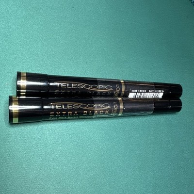 x2  L'Oreal Paris Telescopic Original Mascara Extra black