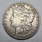 1896-S San Francisco Mint Morgan Silver Dollar Very Fine+