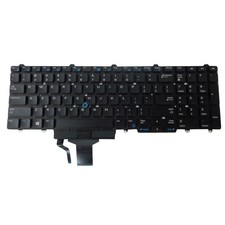Non-Backlit Keyboard For Dell Latitude E5550 E5570 w/ Pointer  Buttons N7CXW