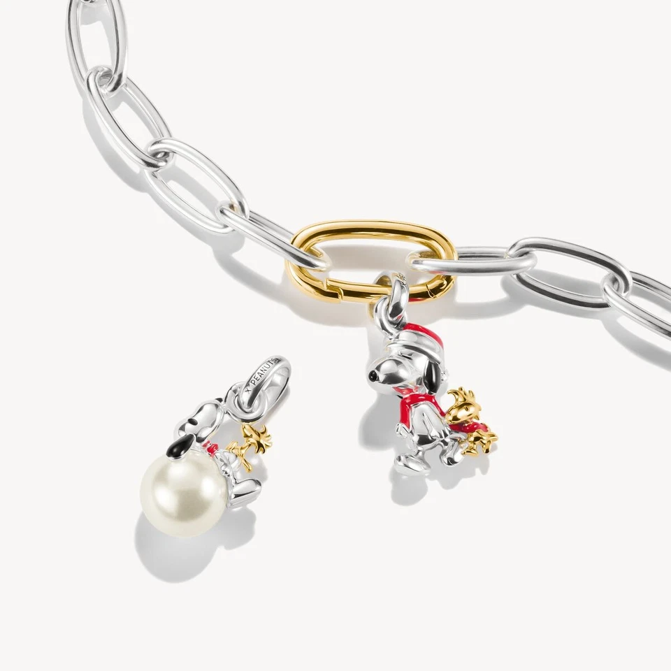 THOMAS SABO Charm Anhänger PEANUTS Snoopy Woodstock Santa Silber CC1308-427-14 - Bild 3 von 4