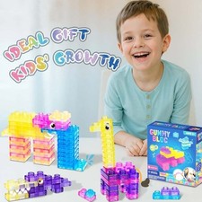 Mega Pack 40PC – Soft Sensory Building Blocks, STEM Educational Toy