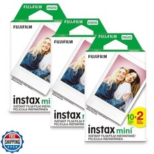 Fujifilm Instax Mini Instant Film, 5 Pack Film Bundle Includes 50 Total Pictu...
