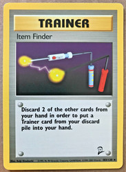 Item Finder 103/130 Base Set 2 Rare Trainer