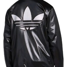 Adidas Chile 62 Jacke Big Trefoil Schwarz Sil...