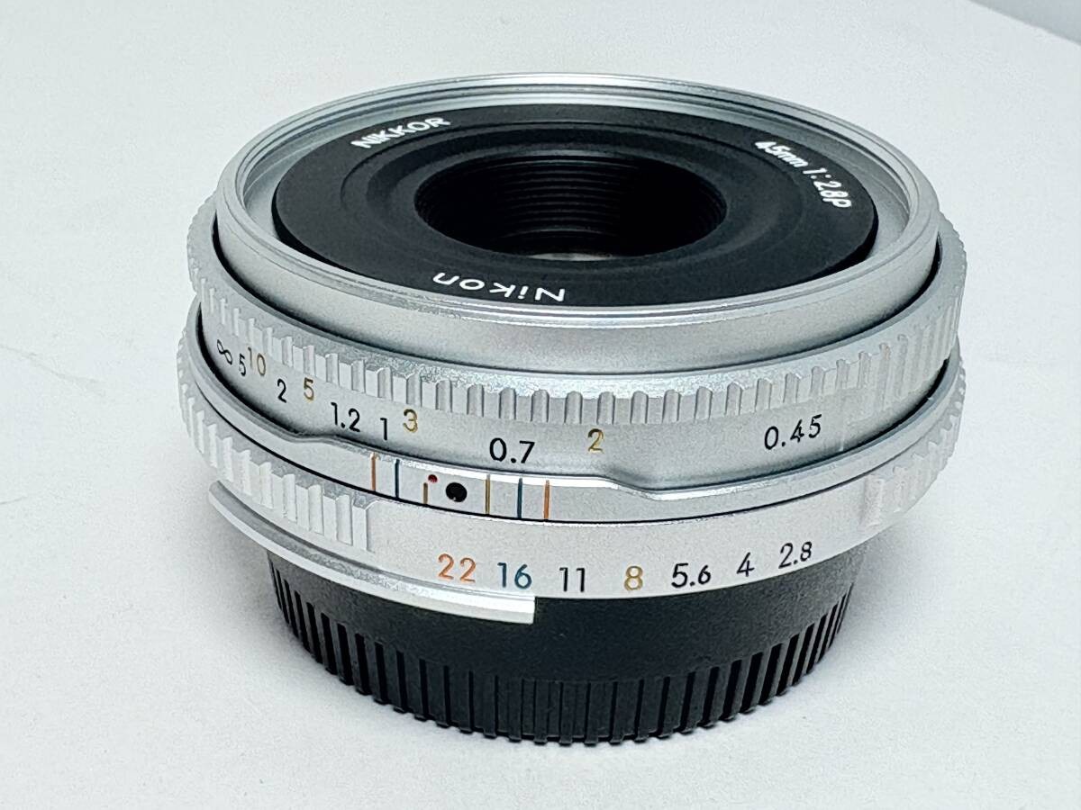 Nikon Ai-S NIKKOR 45mm F2.8 P Silver | eBay