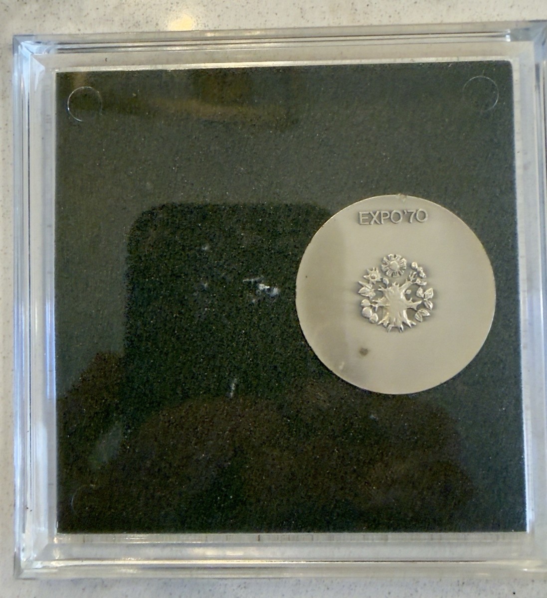 1970 Japan World Expo (Expo 70) Commemorative Silver 18.45g Medal