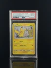 2019 Pokemon SM162 Pikachu Black Star Promo Team Up Blister PSA 8 Holo