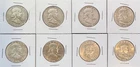 8x 1962-1963 Franklin Silver Half Dollar Coin Lot – 90% Silver U.S. Coins