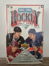 4 BOX LOT 1991-92 UPPER DECK HOCKEY HIGH SERIES FACTORY SEALED!! FIND THE HULL?