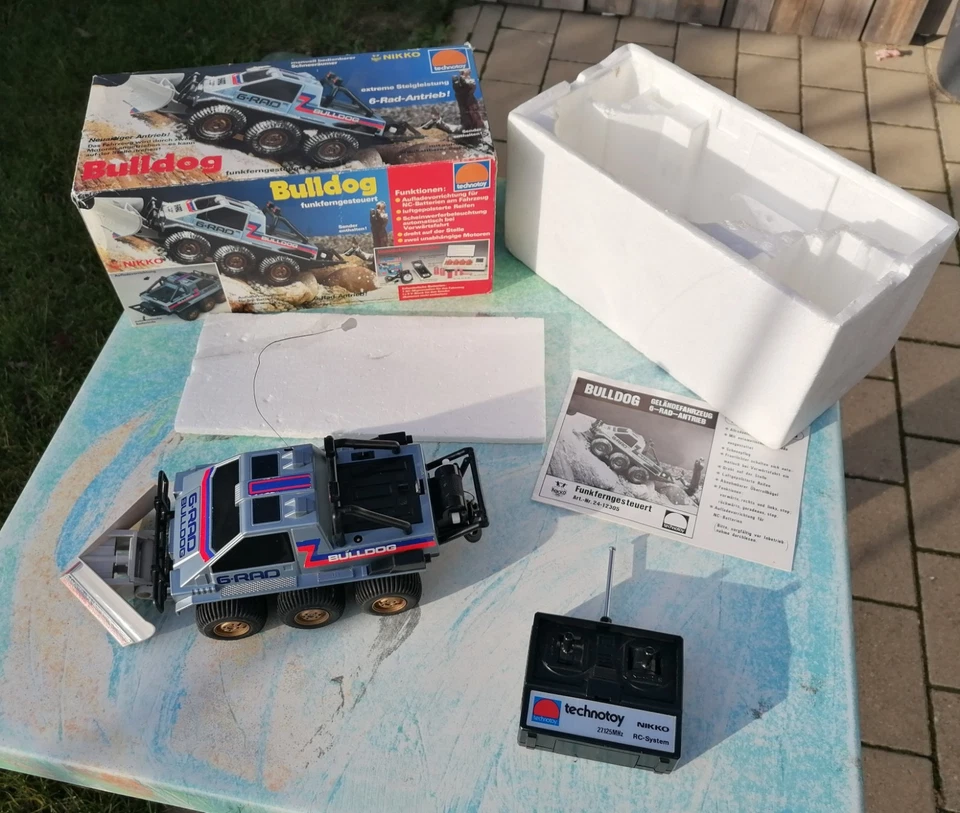 NIKKO Technotoy 6x6 BULLDOG mit Winde OFF ROAD 6WD RC Ferngesteuert - Bild 2 von 4