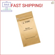 PURE ORIGINAL INGREDIENTS Borax Powder 2 lb Sodium Borate, Multipurpose Cleani