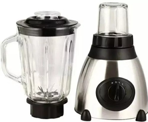 Frullatore 2 in 1 800W con Macinino – Bicchiere in Vetro 1,5L, Lame Inox - Foto 3 di 10