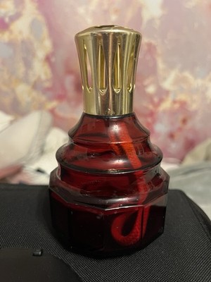 LAMPE BERGER 赤い芳香器 Lampe Berger Paris Ondine Ruby Red Glass Catalytic Oil Fragrance