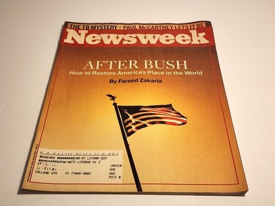 Newsweek magazine June 11, 2007 AFTER BUSH, PAUL McCARTNEY INTERVIEW