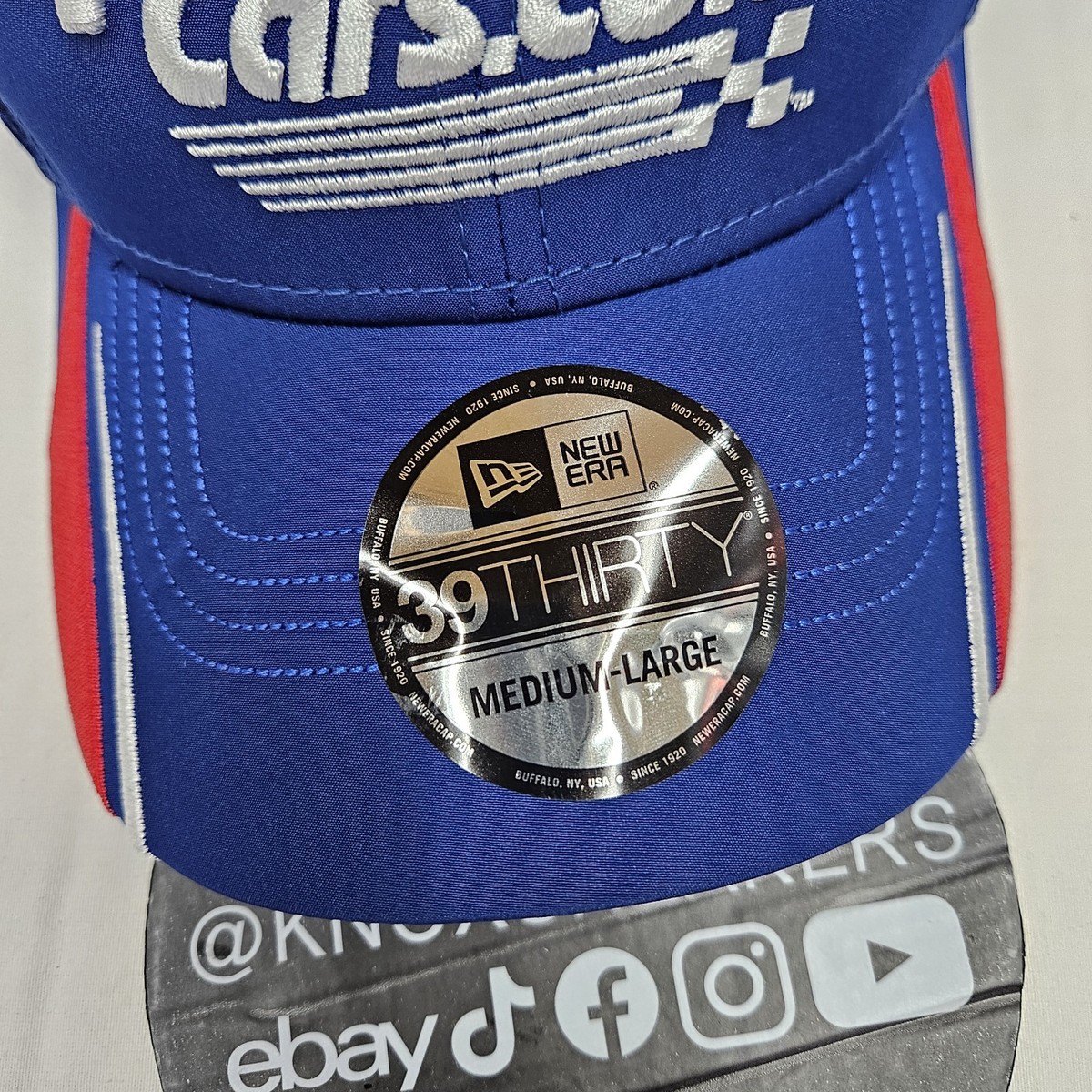 New Era 39Thirty Kyle Larson Hendricks Cap Fitted Hat Size Medium
