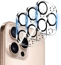 3x Protector De Lente Camara Cristal HD Para iPhone 16 PRO / iPhone 16 PRO MAX