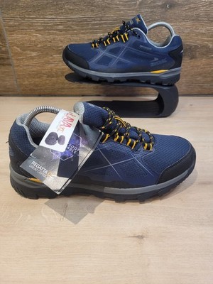 Regatta Kota Low Wanderschuhe Schuhe Wandern Wasserdicht Blau UVP 80£ UK 7 NEU 