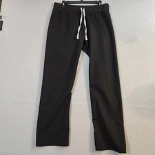 Figs Technical Collection Medium 34X30 Straight Leg Scrub Pants Black Polyester