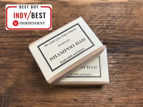 The Little Goat Soap Company. Goats Milk & Neem Shampoo Bar 100g