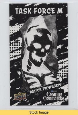 2025 Upper Deck DC Creature Commandos Task Force M Doctor Phosphorous READ 18d6