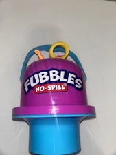 Bubble BUCKET pink and blue, 3 Wands Tip Upside Down!