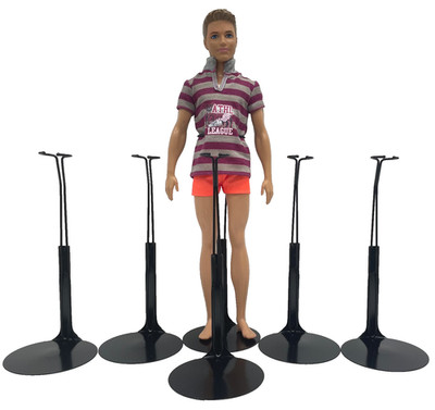 6 2275 Black Stands Kaiser fits 11-12'' Dolls Barbie Monster High Fashion Royalty