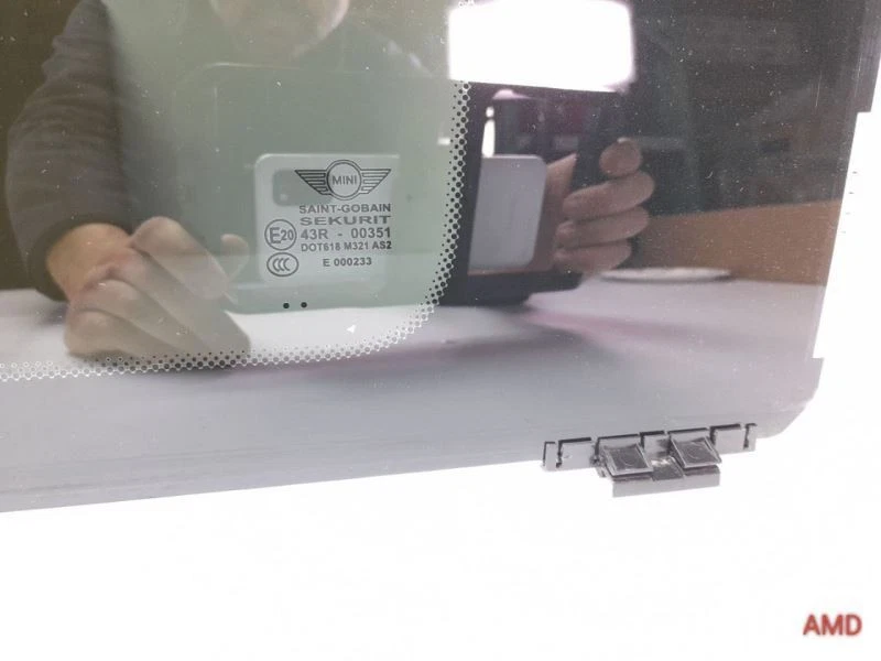 Mini Cooper S R55 Clubman 2009 pasajero derecho cuarto panel ventana vidrio Foto 3 de 4