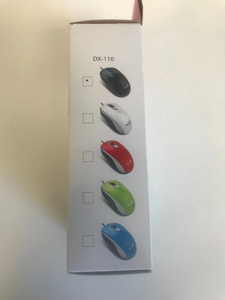 Genius DX-110 Optical Mouse USB Wired Optical Mice For PC Laptop UK NEW - Image 2 of 4